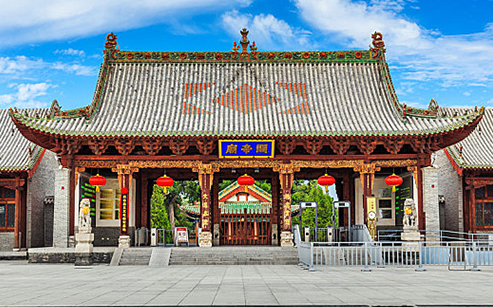 關公也愛智能化——記格瑞特樓控參與山西解州關帝廟景區改造(圖1)